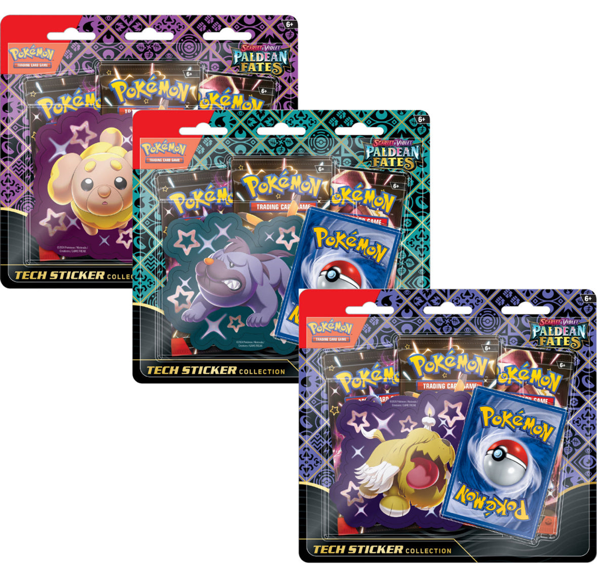 Paldean Fates Tech Sticker Collection