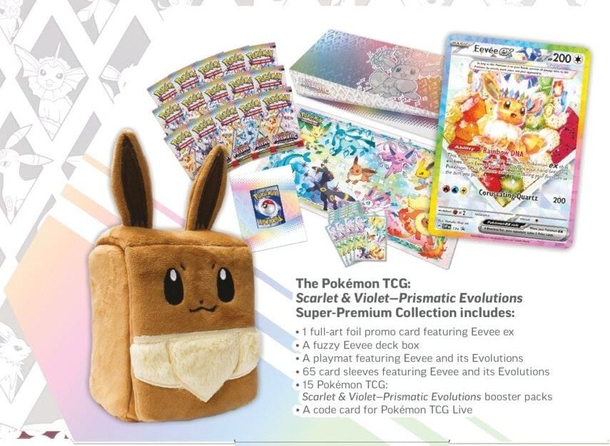 Pokemon - Scarlet & Violet Prismatic Evolutions Super Premium Collection Pokemon