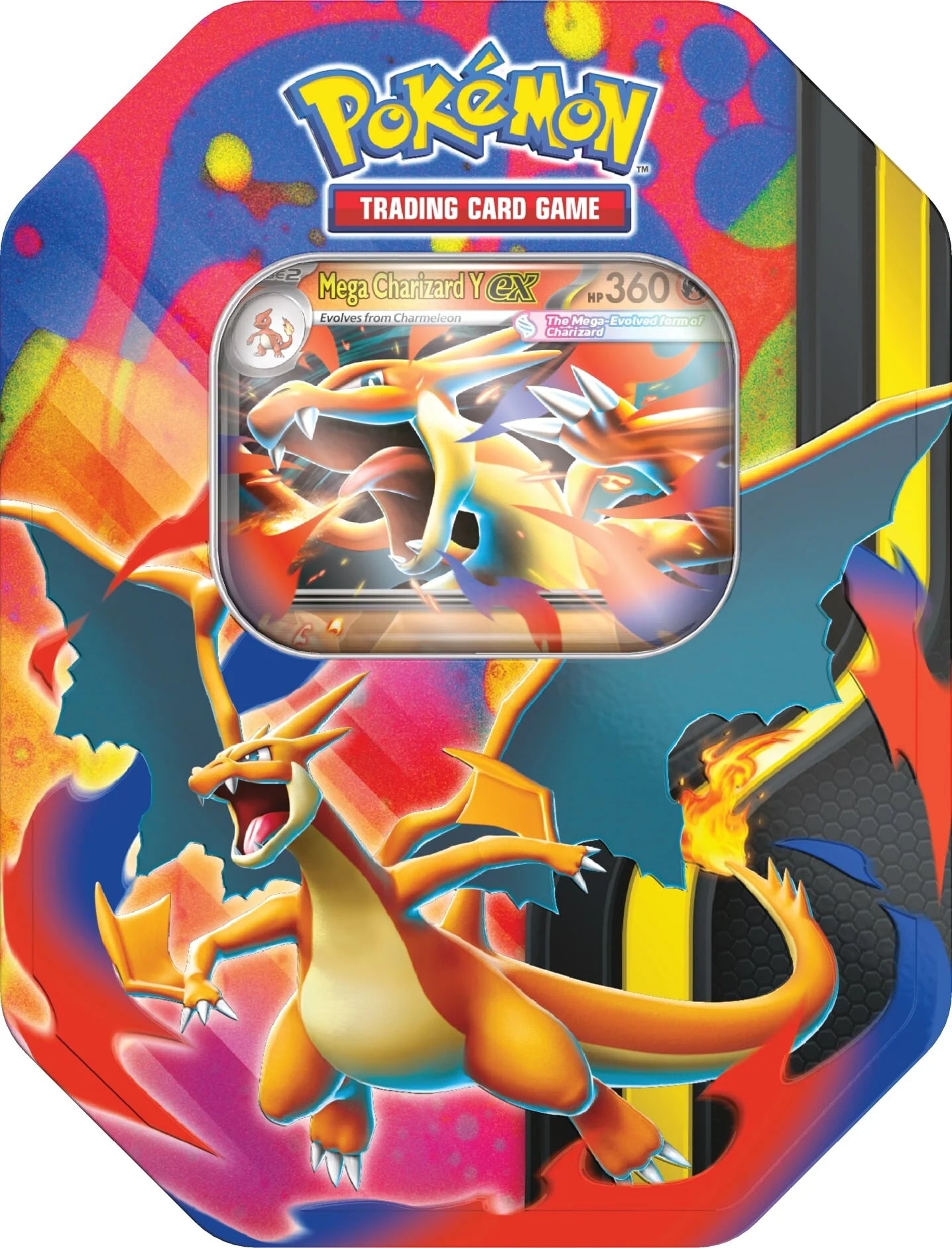 Tin box- Mega Charizard X/Y- 2026/2 (2 visuals)