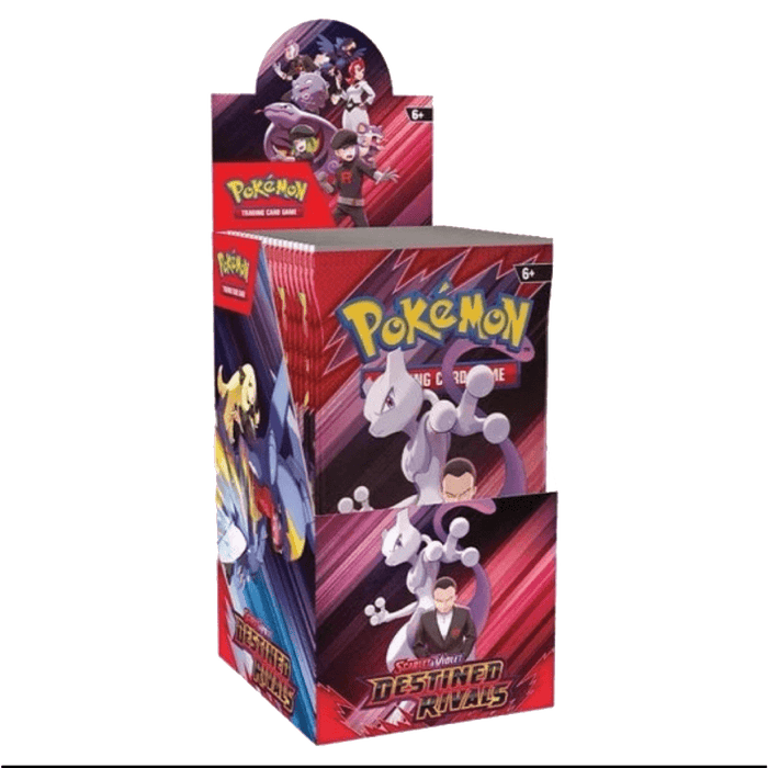 Pokemon Destined Rivals Half Booster Box (18 Packs)