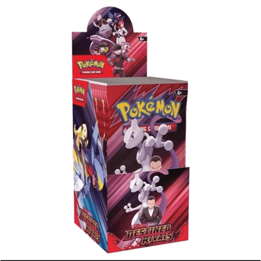 Pokemon Destined Rivals Half Booster Box (18 Packs)