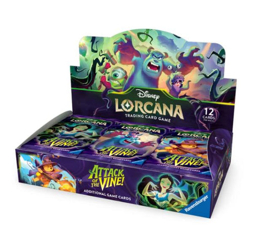 Disney Lorcana – Coffret de boosters Attaque de la Vigne (24 boosters)