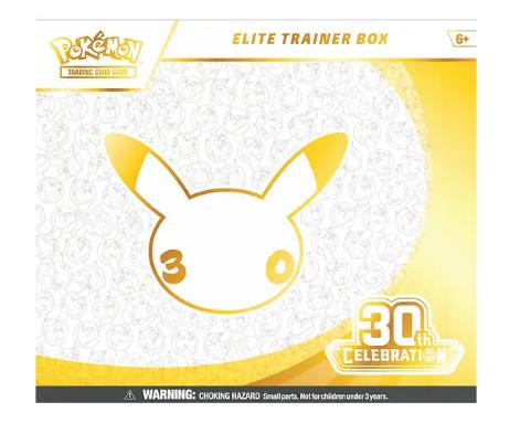 Pokémon – 30th Celebration – Elite Trainer Box (ETB) – EN